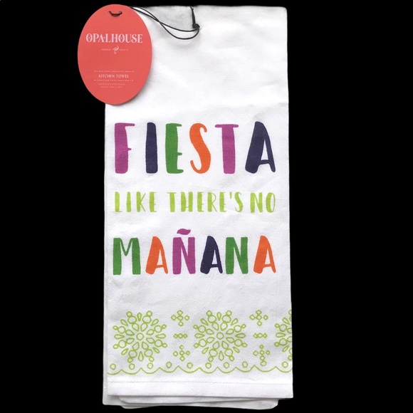 Opalhouse Kitchen 52 Kitchen Towel Spanish Fiesta Dish Towel Poshmark